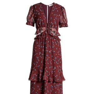 WAYF Maroon Dress (Size M)